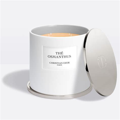 christian dior osmanthus candle|Thé Osmanthus Giant Scented Candle: Indoor and Outdoor Use.